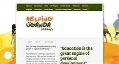Desktop Screenshot of helpingugandaschools.org