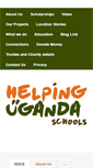 Mobile Screenshot of helpingugandaschools.org